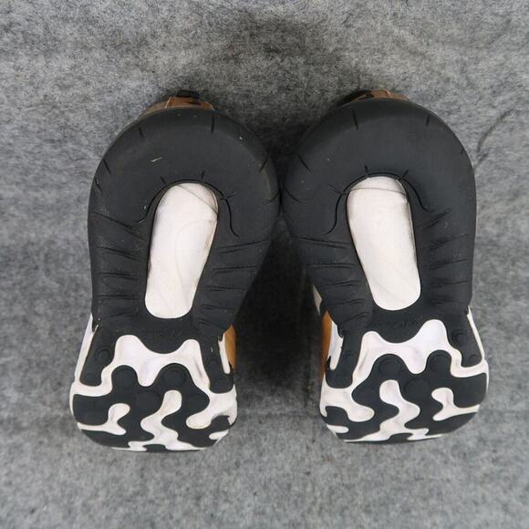 Nike Shoes Kids 4Y Sneakers Air Max 270 React Black Gold Athletic Sport Trainers - Picture 11 of 15